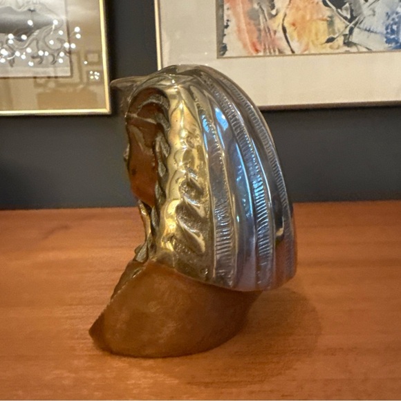 Vintage Gold Pharaoh Sculpture Art - Picture 6 of 9